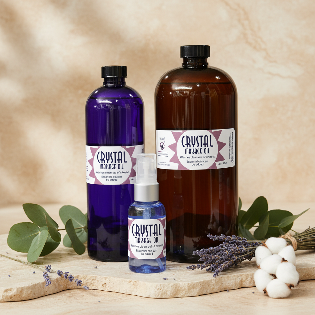 Crystal Massage Oil